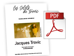 PDF Les Solèls de Trovic : Jacques Trovic